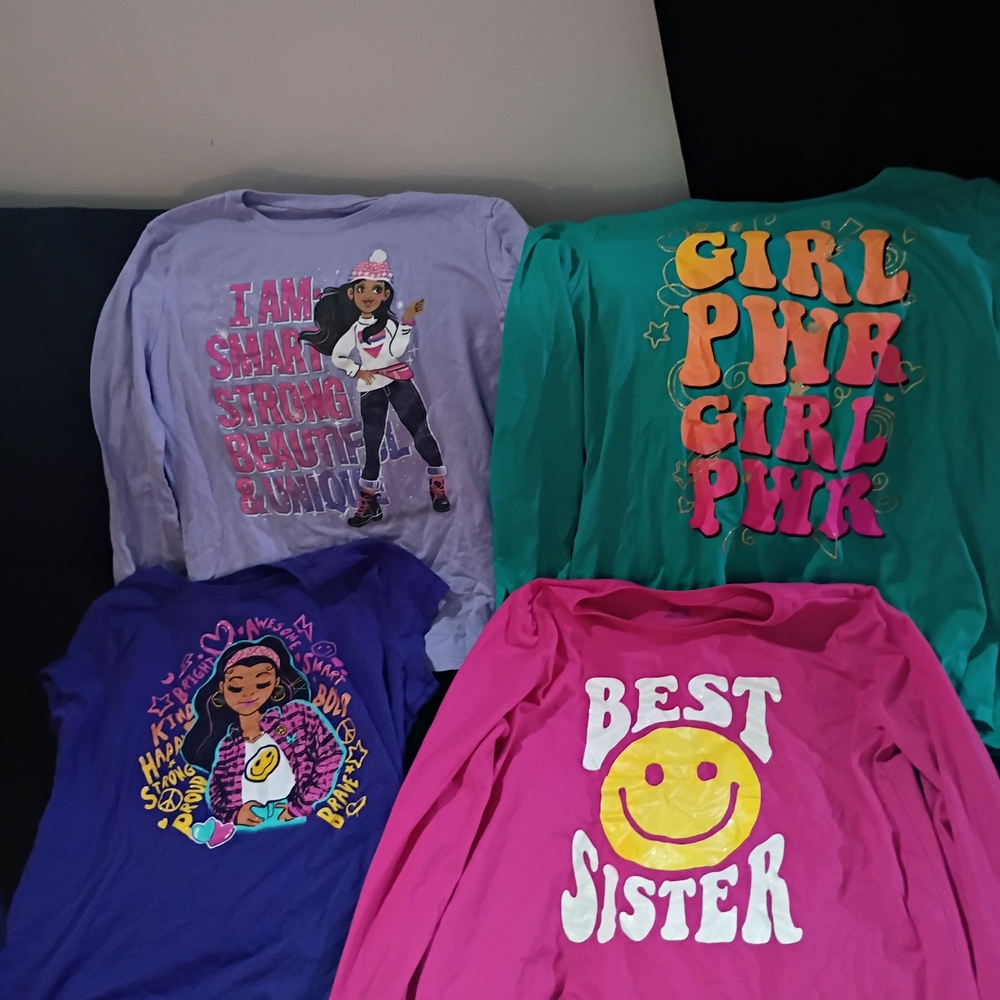 Girl Power Graphic Tees - Multicolor